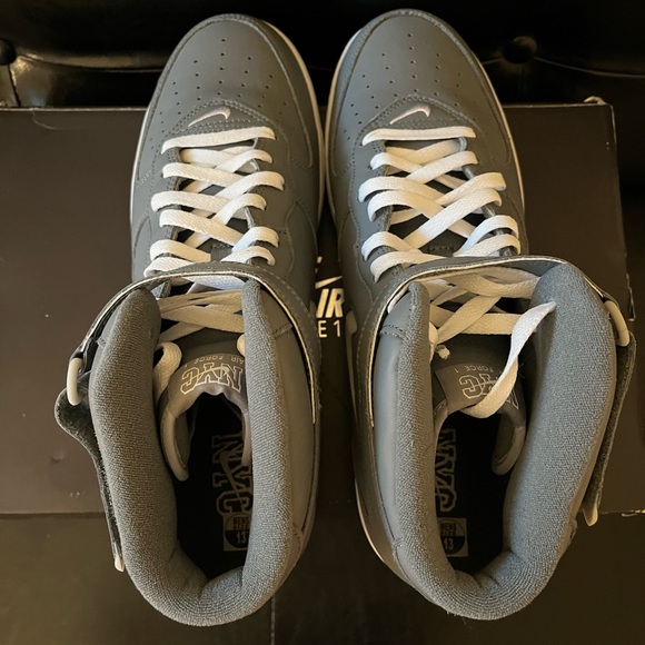 Nike AF1 Mid Jewel QS ‘NYC-Cool Grey’ - Picture 4 of 8